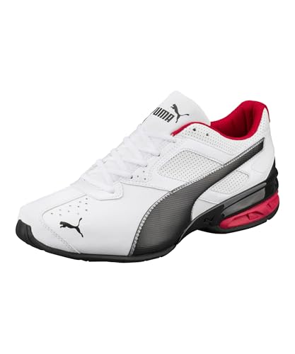 (-39%) PUMA Herren Tazon 6 FM Low-Top Trainer, Puma White-Puma Black-Puma Silver, 42 EU