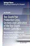 Top-quark pair production cross sections and calibration of the top-quark Monte-Carlo mass : measurements performed with the CMS detector using LHC run I Proton-Proton collision data