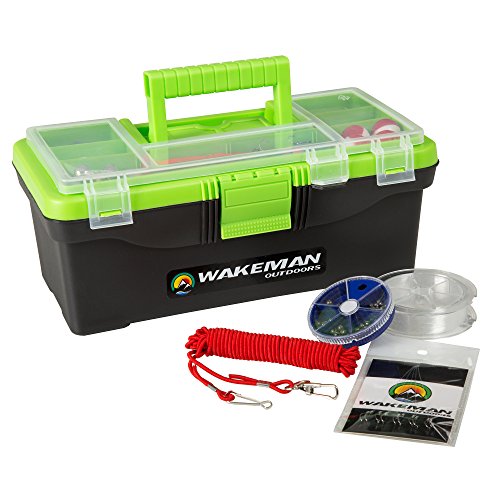 Wakeman Single-Tray Tackle Box & Rugged A sturdy, basic model that's great for kids, novice anglers