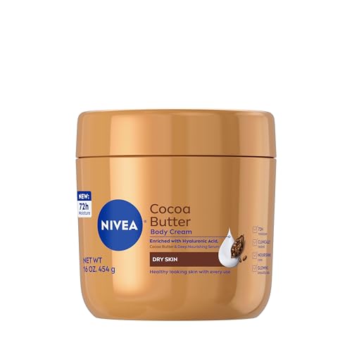 NIVEA Cocoa Butter Body Cream 16oz Jar