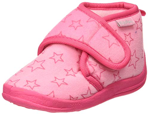 (-29%) Playshoes Unisex-Kinder Pastell Hohe Hausschuhe, Pink (rosa 14), 26/27 EU