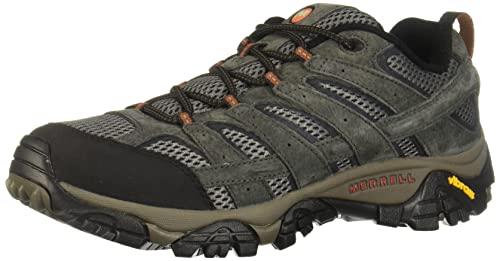 Merrell Men's Moab 2 Vent Hiking Shoe, Beluga, 10 2E US