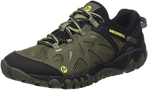 Merrell Men's All Out Blaze Aero Sport Hiking Shoe, Dusty Olive, 9 M US