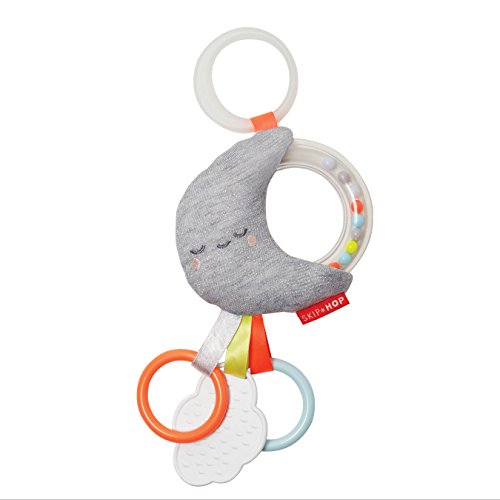 Skip Hop Silver Lining Cloud Rattle with Built-in Loop Affordable & Functional An inexpensive car