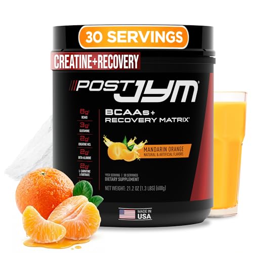 Jym Supplement Science Post Jym Active Matrix Mandarin Orange Amino