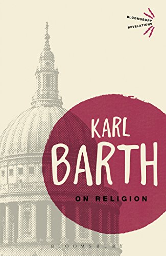 On Religion (By: Karl Barth) cover