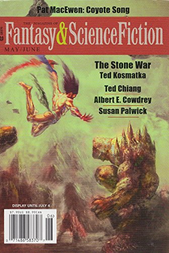 The Magazine of Fantasy & Science Fiction May/June 2016 book cover