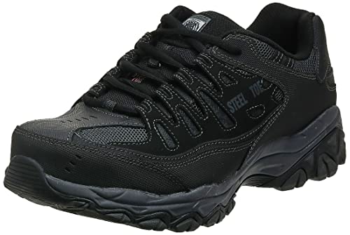 Skechers Men's Cankton Steel Toe Construction Shoe Best for Construction Despite a few concerns,