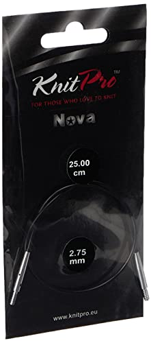 KnitPro Nova Fixed Circular Needles 10" (25cm) | 2.75mm