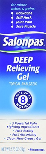 Salonpas Deep Relieving Gel, 2 Count