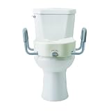 Medline 5-inch elongated locking riser