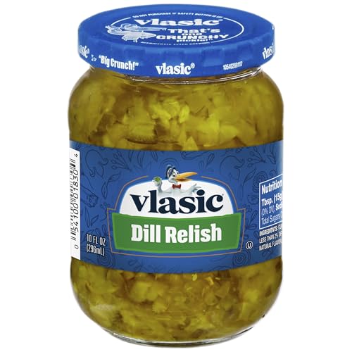 Vlasic Dill Relish, Keto Friendly, 10 FL OZ