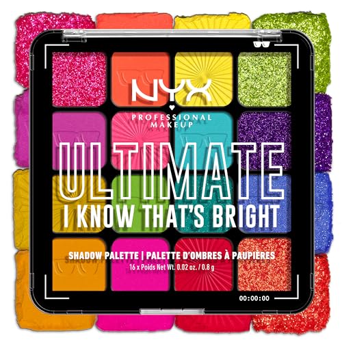 NYX Ultimate Shadow Palette Best Color Payoff Create a range of bright and bold looks with