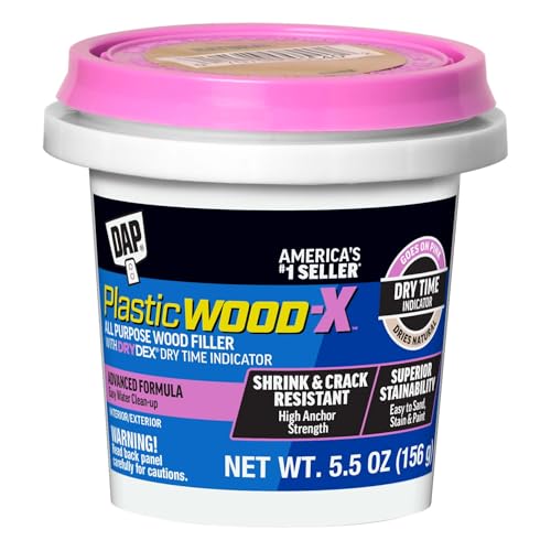 DAP 540 Series 00540 5.5oz Natural Plastic Wood-X W/Drydex, 5.5 OZ