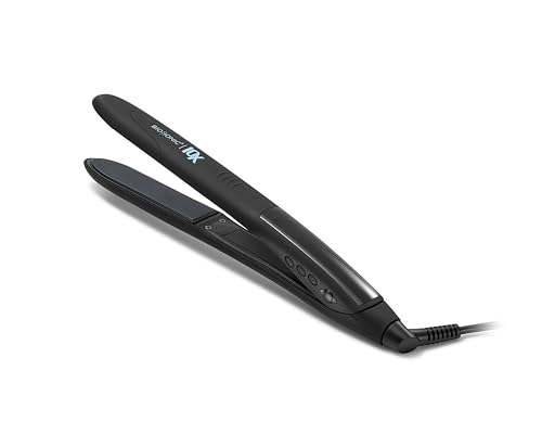 Bio Ionic 10X Styling Iron, 1" Hair Straightener with Moisturizing Heat Technology, Flat Iron for 10-Minute Styling, Hair Straightener and Curler