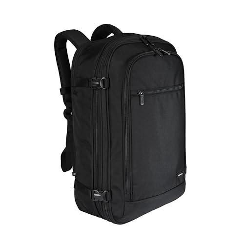 Amazon Basics Travel Backpack, Carry On Backpack, With Laptop Compartment, 40L Capacity, Expandable for 10% Extra Space,