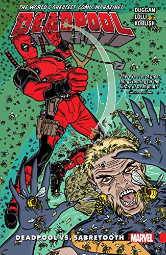 Deadpool vs. Sabretooth book cover