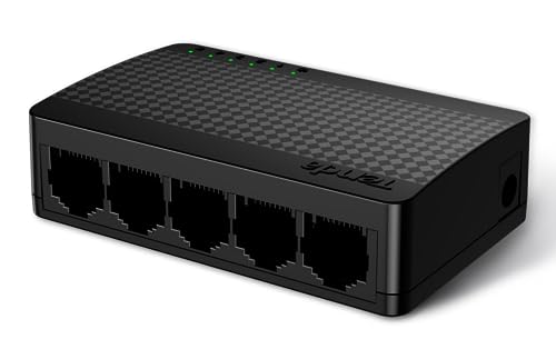 Tenda 5-Port Gigabit Ethernet Desktop Switch Spaces An affordable option with ample