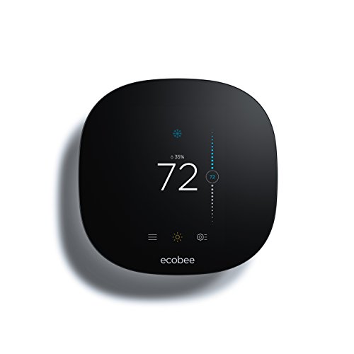 ecobeeEB-STATe3L-01 3 Lite Thermostat, Wi-Fi, Works with Amazon AlexaNest T4000ES E Hubless Smart ThermostatC Wire Ad
