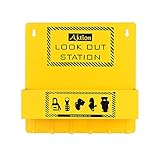 Group Lockout Box AKGLS116 Size 10 x 6 x 4 inch Yellow