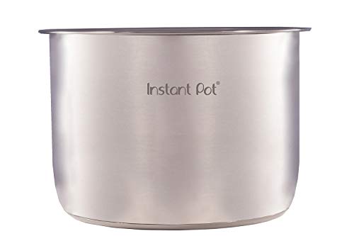 Instant Pot Genuine Stainess Steel Inner Cooking Pot, 8L, Stainless Steel
