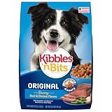 Kibbles 'n Bits Original Dry Dog Food, Beef & Chicken Flavors, 3.5 lb. Bag