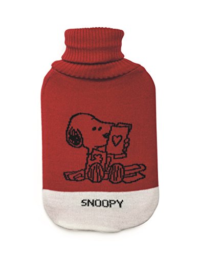 🔥 STARKER PREIS (-52%) Excelsa Peanuts-Wärmflasche Snoopy Rot 35x19x3.5 cm rot