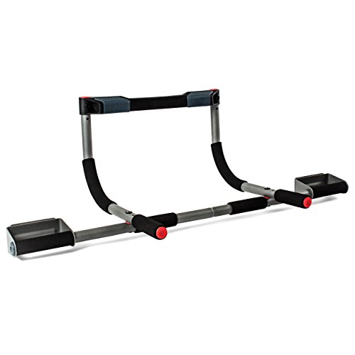 Perfect Fitness Multi-Gym Doorway Pull Up Bar and Portable Gym SystemAbahub Doorway Pull-Up Bar with Safety Lock, Home 
