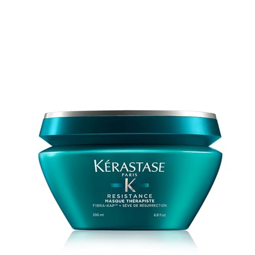 KERASTASE, Resistance Therapiste Fiber Quality Renewal Masque Ounce, white, 6.8 Fl Oz