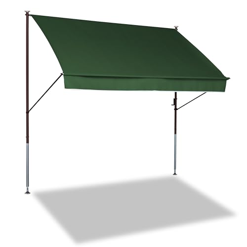 ANGERER Klemmmarkise Style grün, 350 cm
