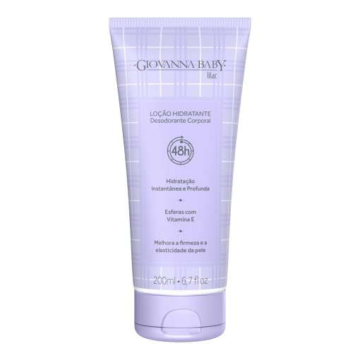 Loção Hidratante Giovanna Baby Lilac 200ml.