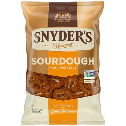 Snyder's of Hanover Sourdough Hard Pretzels, 16 Oz Bag