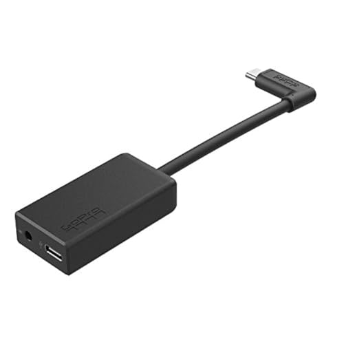GoPro Pro 3.5mm Mic Adapter for (All HERO Cameras) - Official GoPro Accessory