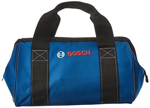 Bosch CW01 Small Contractor Tool Bag, Blue, 12.75 In. x 8 In. x 9 In.