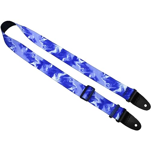 Killer-Q Guitar Strap - Stylis...2 Inches x 5 Feet,Blue Smoke