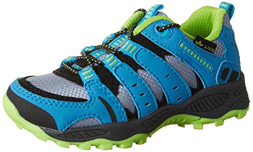 (-29%) Lico Unisex Kinder Fremont Trekking-& Wanderhalbschuhe, Grau Blau Lemon, 36 EU