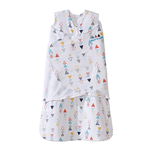 HALO SleepSack Cotton Swaddle Neutral Triangles Newborn