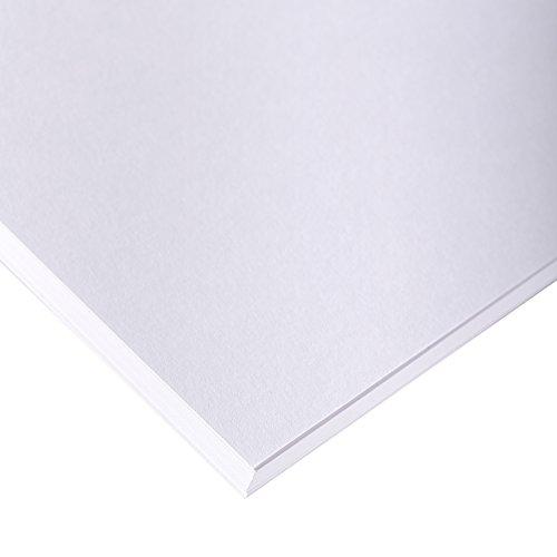 Clairefontaine - Ref 37299C - White Drawing Sketch Paper (Pack of 50 Sheets) - A3 (29.7 x 42cm) - 180gsm Paper, pH Neutral, Acid Free, Suitable for Sketching & Drawing