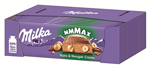 (-20%) Milka MMMAX Nuss-Nougat-Crème Tafelschokolade, 300 g