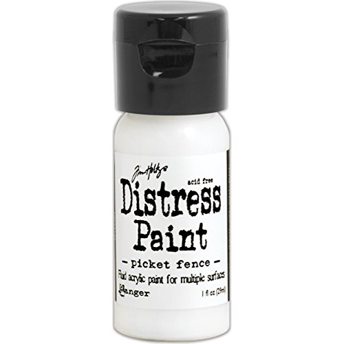 Tim Holtz Distress Paint Flip Top 1oz-Picket Fence