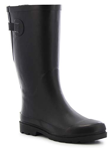 Western Chief Waterproof Printed Wide Calf Rain Boot Black 9 M