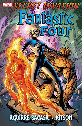 Secret Invasion: Fantastic Four (By: Barry Kitson,Tom DeFalco,Roger Stern,Roberto Aguirre-Sacasa) cover