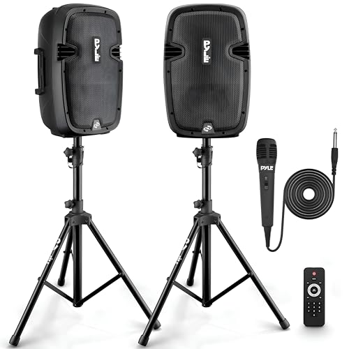 Pyle Dual 8-Inch 700W PA Speaker System