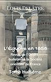 Lgypte En 1858 Revue De Lorient Bulletin De La Socit Orientale De France Tome Huitime