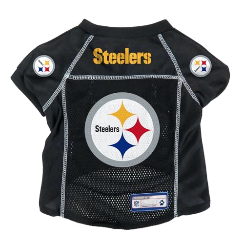 Little Earth Productions NFL Pittsburgh Steelers Pet Jersey, XS