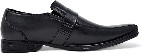 Bruno Marc Men's Classic Slip-on Dress Loafers Shoes,Size 10.5,Black,Giorgio-3