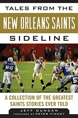 Tales from the New Orleans Saints Sideline book cover