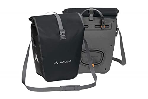 (-35%) VAUDE Fahrradtaschen für Gepäckträger Aqua Back 2x24L – Schwarz