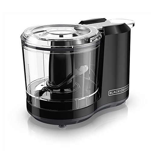 BLACK+DECKER 1.5-Cup Electric Food Chopper, One Touch Pulse, 150W Motor