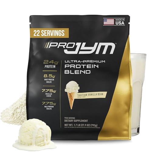 Pro Jym Tahitian Vanilla Protein Powder Whey Protein Isolates Casein